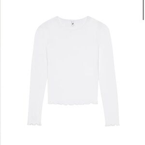 Frilly Long Sleeve Top